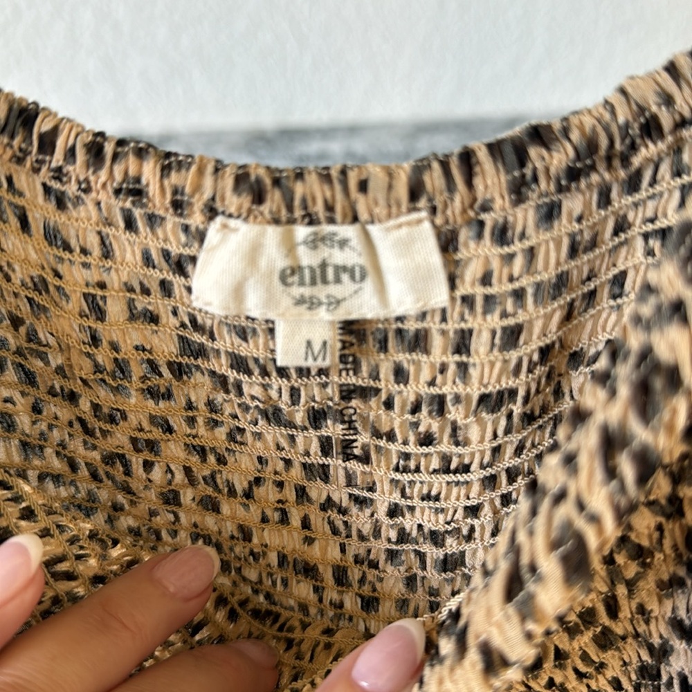 Leopard romper - Picture 2 of 3